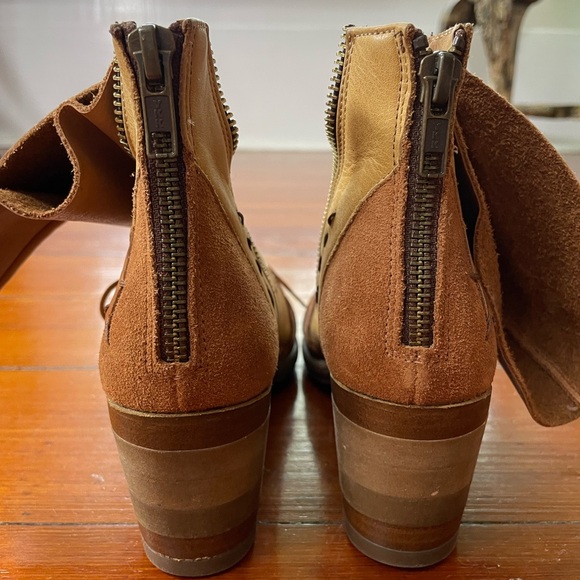 Maciejka Unique Women's Leather Boots Handmade in Poland - Sz 37~US 6.5 - Picture 7 of 12